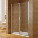 Душевая дверь Aquanet Cinetic AE12-N-90H190U-CT+AE12-F-80H190U-CT 170 см, хром/прозрачное - фото 