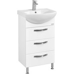 Пенал напольный Акватон Ария Н 34 см с корзиной 1A124303AA010 - фото 2