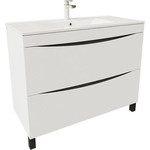 Зеркало Iddis Cloud Led 100 см CLO1000i98, черный матовый - фото 2