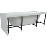 Ванна акриловая Радомир Вальс 180x80 см (в комплекте каркас и сифон), Размер - мм: 1800х800 - фото 3