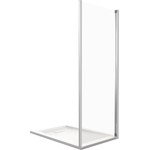 Боковая стенка Bas Lira SP-100-C-CH 100 см хром/прозрачное - фото 