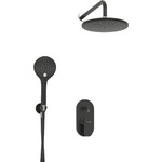 Душевое ограждение WasserKraft Dill 140x90 см 61S36, чёрный/прозрачное - фото 3