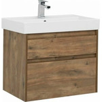 Зеркало Aquanet Nova Lite 75 см 249513, дуб рустикальный - фото 2