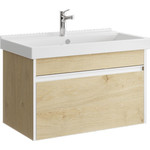 Пенал подвесной Aqwella Urban 35 см URB0535DD, дуб давос - фото 5