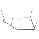 Ванна акриловая Azario Kapris 160x90 см R AV.0001160, Размер - мм: 1600х900 - фото 2