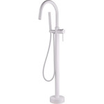 Смеситель для ванны напольный Boheme Uno 469-MW, белый, Цвет производителя: белый - фото 