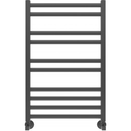 Полотенцесушитель водяной Aquatek Поларис П10 500х800 мм AQ KO1080BL, чёрный муар - фото 