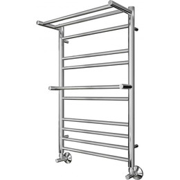 Полотенцесушитель водяной Aquatek Альфа с полкой П10 500х800 мм AQ RRP1080CH - фото 