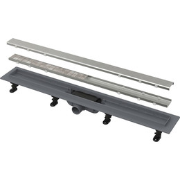 Трап Alcadrain 75 см APZ19-750, нержавеющая сталь (под плитку) - фото 