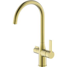 Смеситель для кухни Iddis Pure PURMGFJi05, золото матовое - фото 