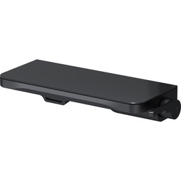 Смеситель для раковины AM.PM Func монтируемый в стену с полкой и каскадным изливом F8F72722, чёрный, Цвет производителя: чёрный - фото 