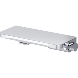 Смеситель для раковины AM.PM Func монтируемый в стену с полкой и каскадным изливом F8F72700, Цвет производителя: хром - фото 