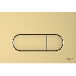 Кнопка смыва Vitra Root Round 740-2225, брашированное золото - фото 