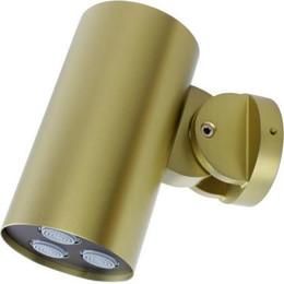 Верхний душ Bronze de Luxe Liberty 80x80 мм 501BG, золото матовое - фото 