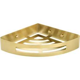 Полка угловая Fixsen Hotel FX-31003L, цвет золото - фото 