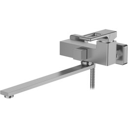 Смеситель для ванны Gerhans K13127D, оружейная сталь, Цвет производителя: оружейная сталь - фото 