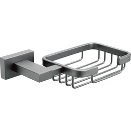 Мыльница Belz B90402-1, цвет вороненая сталь - фото 