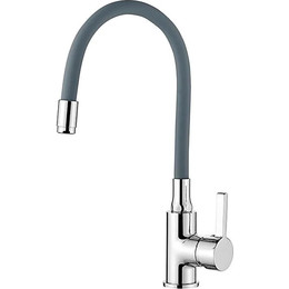 Смеситель для кухни Ledeme L4898-9, хром/серый - фото 