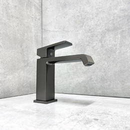 Смеситель для раковины Haiba HB10575-3, графит - фото 