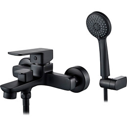 Смеситель для ванны Ledeme L3280B, чёрный - фото 