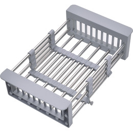 Коландер для кухонной мойки Diadonna D01A, нержавеющая сталь - фото 