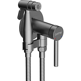 Набор для гигиенического душа Gappo G7206-9 (со скрытой частью) оружейная сталь - фото 