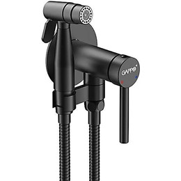 Набор для гигиенического душа Gappo G7206-6 (со скрытой частью) чёрный - фото 