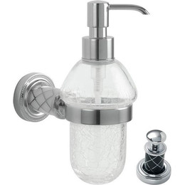 Дозатор для жидкого мыла Boheme Murano Crome 10912-W-CR, chrome - фото 