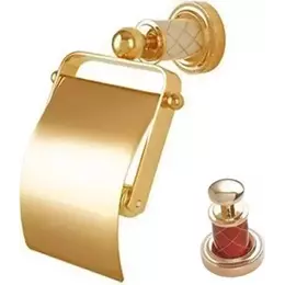 Держатель для туалетной бумаги Boheme Murano Gold 10901-R-G, золото - фото 