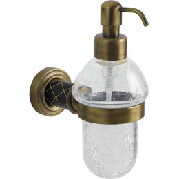Дозатор для жидкого мыла Boheme Murano 10912-B-BR, бронза, Цвет производителя: бронза - фото 