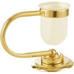 Стакан для зубных щеток Boheme Murano Gold 10911-G, gold - фото 
