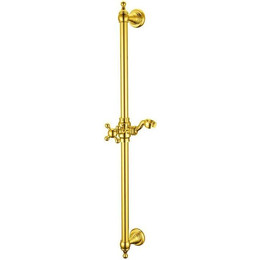 Душевая штанга Boheme Imperiale 70 см 417, золото - фото 