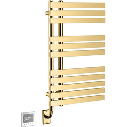 Полотенцесушитель электрический Boheme Venturo П11 80х900 мм 721-G, gold - фото 