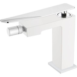 Смеситель для биде Boheme Q 146-WCR.2, white chrome - фото 