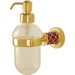 Дозатор для жидкого мыла Boheme Murano 10912-R-G, gold, Цвет производителя: gold - фото 