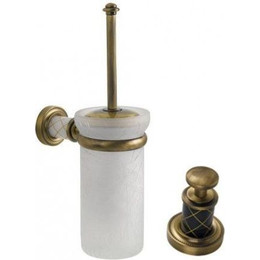 Ёршик для унитаза Boheme Murano Bronze 10913-B-BR, бронза - фото 