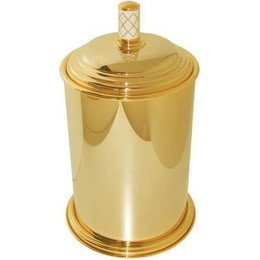 Ведро для мусора Boheme Murano Gold 10907-W-G, золото - фото 