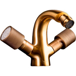 Смеситель для биде Boheme Royal 316-Royal, бронза - фото 