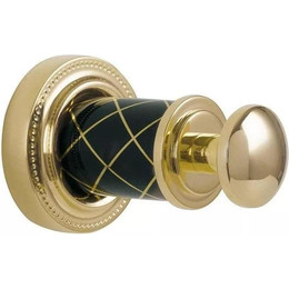 Крючок Boheme Murano Gold 10906-B-G, золото/чёрный, Цвет производителя: золото - фото 