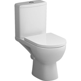 Унитаз-компакт безободковый Am.Pm Sunny FlashClean C85C8600SC с крышкой микролифт - фото 