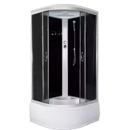 Душевая кабина Loranto 120х120 см CS-1200ТМ/G, хром/матовое - фото 