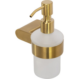 Дозатор для жидкого мыла Cezares Stylus STYLUS-SOIS-V-BORO, цвет брашированное золото - фото 