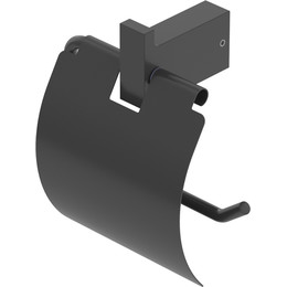 Держатель для туалетной бумаги Cezares Slider SLIDER-PH-NOP, цвет чёрный матовый - фото 