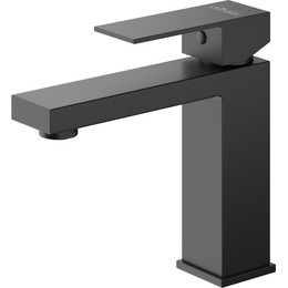 Смеситель для раковины Cezares SLIDER-LS-NOP, чёрный матовый, Цвет производителя: чёрный матовый - фото 