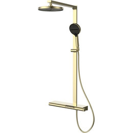 Душевая система для ванны Vincea Aspire VSFS-4AS1BG, брашированное золото - фото 