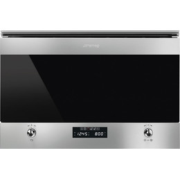 Встраиваемая микроволновая печь Smeg Classica MP322X1 - фото 