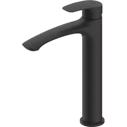 Смеситель для раковины высокий Milardo Rora RORBL01M01, чёрный матовый - фото 