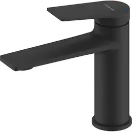 Смеситель для раковины Milardo Azure AZUBL00M01, чёрный матовый - фото 