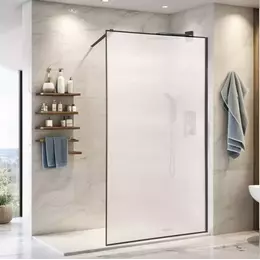 Душевая перегородка CeruttiSpa STRIP T120 120х190 см, чёрный/матовое - фото 