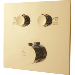 Смеситель для душа Vincea VSCV-421BG4 (со скрытой частью) брашированное золото - фото 